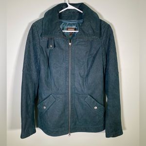 Danier fullzip mens suede jacket